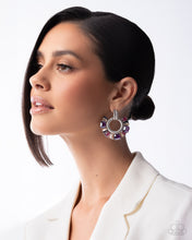 Load image into Gallery viewer, Courteous Chic Purple Earrings