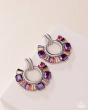 Load image into Gallery viewer, Courteous Chic Purple Earrings