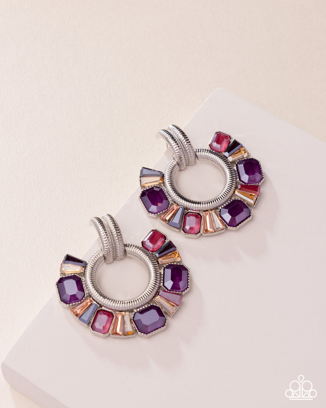 Courteous Chic Purple Earrings