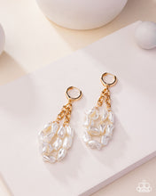 Load image into Gallery viewer, Sunset State of Mind Gold Hinge Hoop Earrings