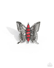 Load image into Gallery viewer, Brash Butterfly Red Ring