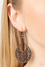 Load image into Gallery viewer, Vineyard Villa Copper Earring