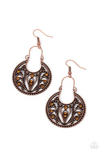 Load image into Gallery viewer, Vineyard Villa Copper Earring