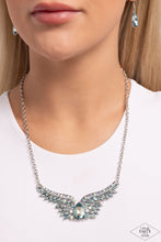 Load image into Gallery viewer, Smoldering Shimmer Multi/Blue Necklace