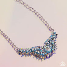 Load image into Gallery viewer, Smoldering Shimmer Multi/Blue Necklace