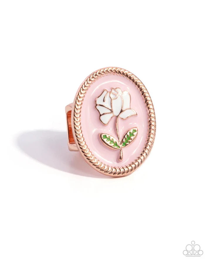 Delicate Dowry Copper Ring