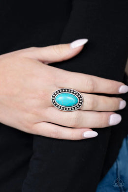 Desert Heart Blue Ring