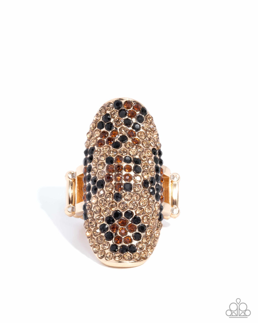 Furtive Feature Gold ring