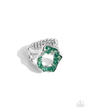 Load image into Gallery viewer, Geode Grace Green Ring