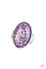 Load image into Gallery viewer, Glittery With Envy Purple Ring