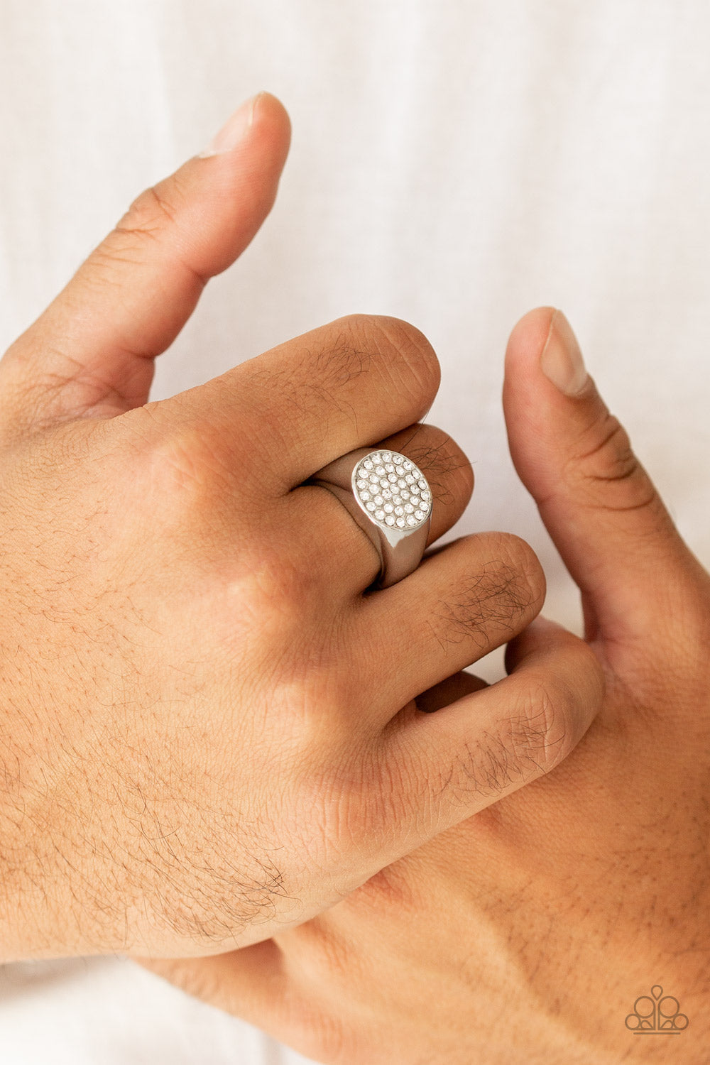 Conquest Men’s White Ring