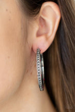 Load image into Gallery viewer, Richly Royal Pink Hoop Earrings