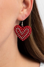 Load image into Gallery viewer, Romantic Reunion Red Earrings