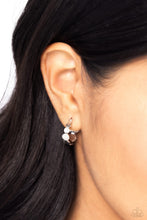 Load image into Gallery viewer, Textured Tease Silver Hoop Earrings