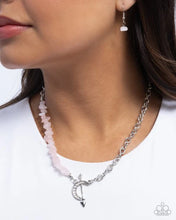 Load image into Gallery viewer, Chiseled Confidence Pink Necklace