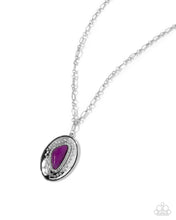 Load image into Gallery viewer, Cover Story Purple Necklace