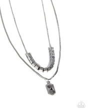 Load image into Gallery viewer, Layered Legato Silver Necklace
