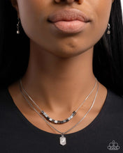 Load image into Gallery viewer, Layered Legato Silver Necklace