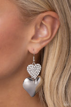 Load image into Gallery viewer, Charming Connection White Earrings