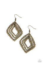 Load image into Gallery viewer, Primitive Performance Brass Earrings