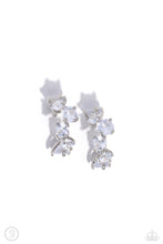 Load image into Gallery viewer, Breathtaking Blend White Cuff Earrings