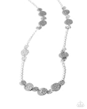 Load image into Gallery viewer, Elongated Elegance Silver Necklace