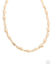 Load image into Gallery viewer, Sharp Soliloquy Gold Necklace