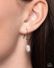 Load image into Gallery viewer, Pearl Profession Brass Necklace