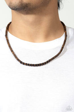 The WOOD Times Black Urban Necklace