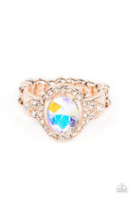 Load image into Gallery viewer, Dazzling I Do’s Rose Gold Skinny Band Ring