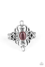 Load image into Gallery viewer, DEW Your Thing Purple Skinny Band Ring