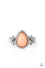 Load image into Gallery viewer, Dreamy Droplets Orange Skinny Band Ring
