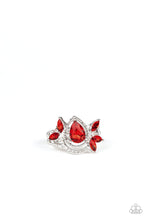 Load image into Gallery viewer, Eden Elegance Red Skinny Band Ring