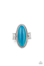 Load image into Gallery viewer, Oval Oasis Blue Ring