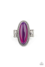 Load image into Gallery viewer, Oval Oasis Purple Ring