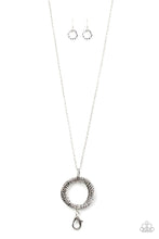 Load image into Gallery viewer, Metal Marathon Silver Lanyard