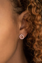 Load image into Gallery viewer, Richly Resplendent Pink Post Earrings