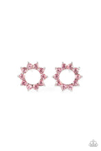 Load image into Gallery viewer, Richly Resplendent Pink Post Earrings