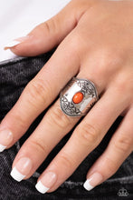 Load image into Gallery viewer, Panoramic Pyramids Orange Ring