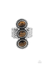 Load image into Gallery viewer, Peaceful Paradise Brown Ring