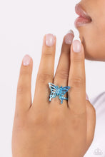 Load image into Gallery viewer, Playfully Polished Blue Ring