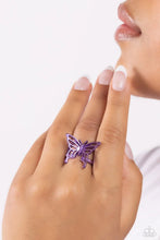 Load image into Gallery viewer, Playfully Polished Purple Ring