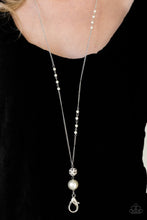 Load image into Gallery viewer, The Only Show in Town White Lanyard