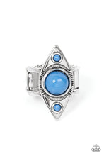 Load image into Gallery viewer, Pivoting Point Blue Ring