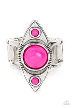 Load image into Gallery viewer, Pivoting Point Pink Ring
