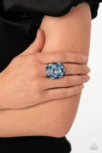 Load image into Gallery viewer, Perfectly Park Avenue Blue Ring