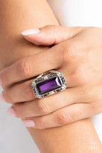 Load image into Gallery viewer, Radiant Rhinestones Purple Ring