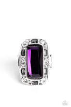 Load image into Gallery viewer, Radiant Rhinestones Purple Ring