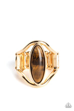 Load image into Gallery viewer, Spartan Stone Brown Ring
