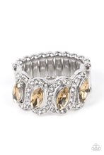 Load image into Gallery viewer, Staggering Sparkle Brown Ring
